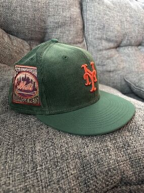 New York Mets Corduroy Fitted Hat 7.5